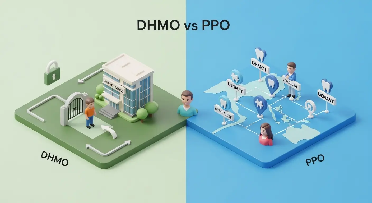 difference between dhmo and ppo