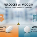 difference between percocet and vicodin