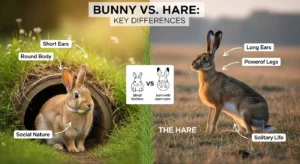 difference between bunny and hare