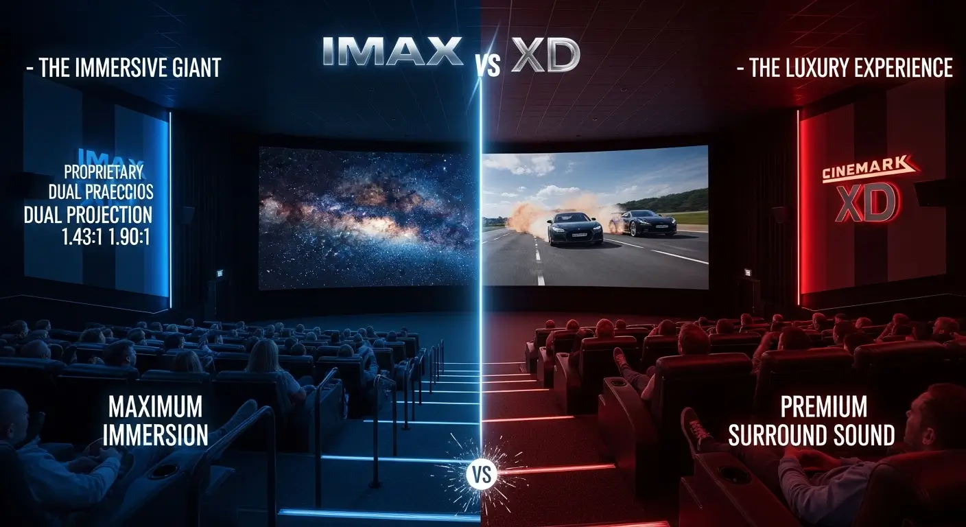 difference between imax and xd